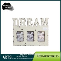 Distressed Dove Sweet Laughing MDF White Baby Picture Photo Frame